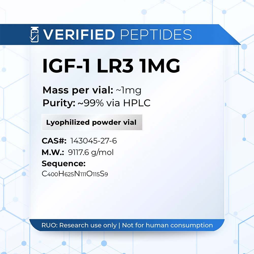 IGF-1 LR3 Peptide (1MG)