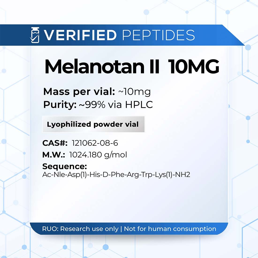 MT II Peptide (10MG)