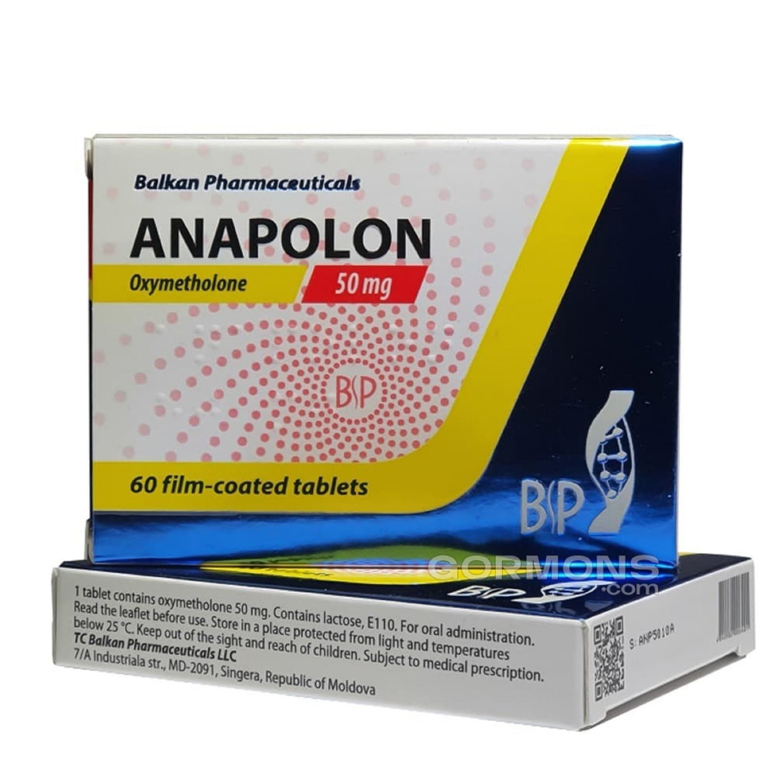 ANAPOLON (OXYMETHOLONE 50MG) Balkan