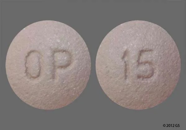 Oxycontin OP 15 mg