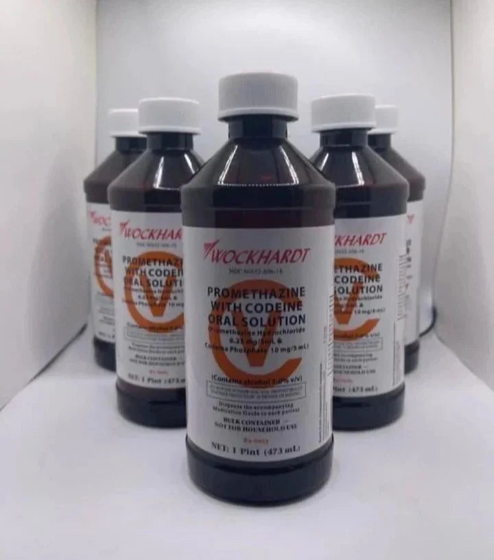 Purple Wockhardt Lean Cough Syrup (16oz)